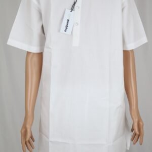 White Cotton Kurta, Unisex Yoga Outfit