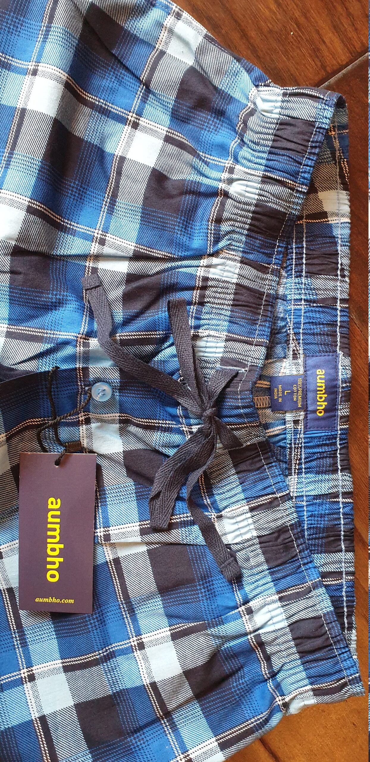 il_fullxfull.3295584050_4o0u.jpg Cotton Plaid Men's Pajama Shorts – Comfortable Sleepwear - Image 9