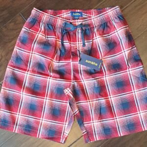 Cotton Plaid Men's Pajama Shorts – Comfortable Sleepwear