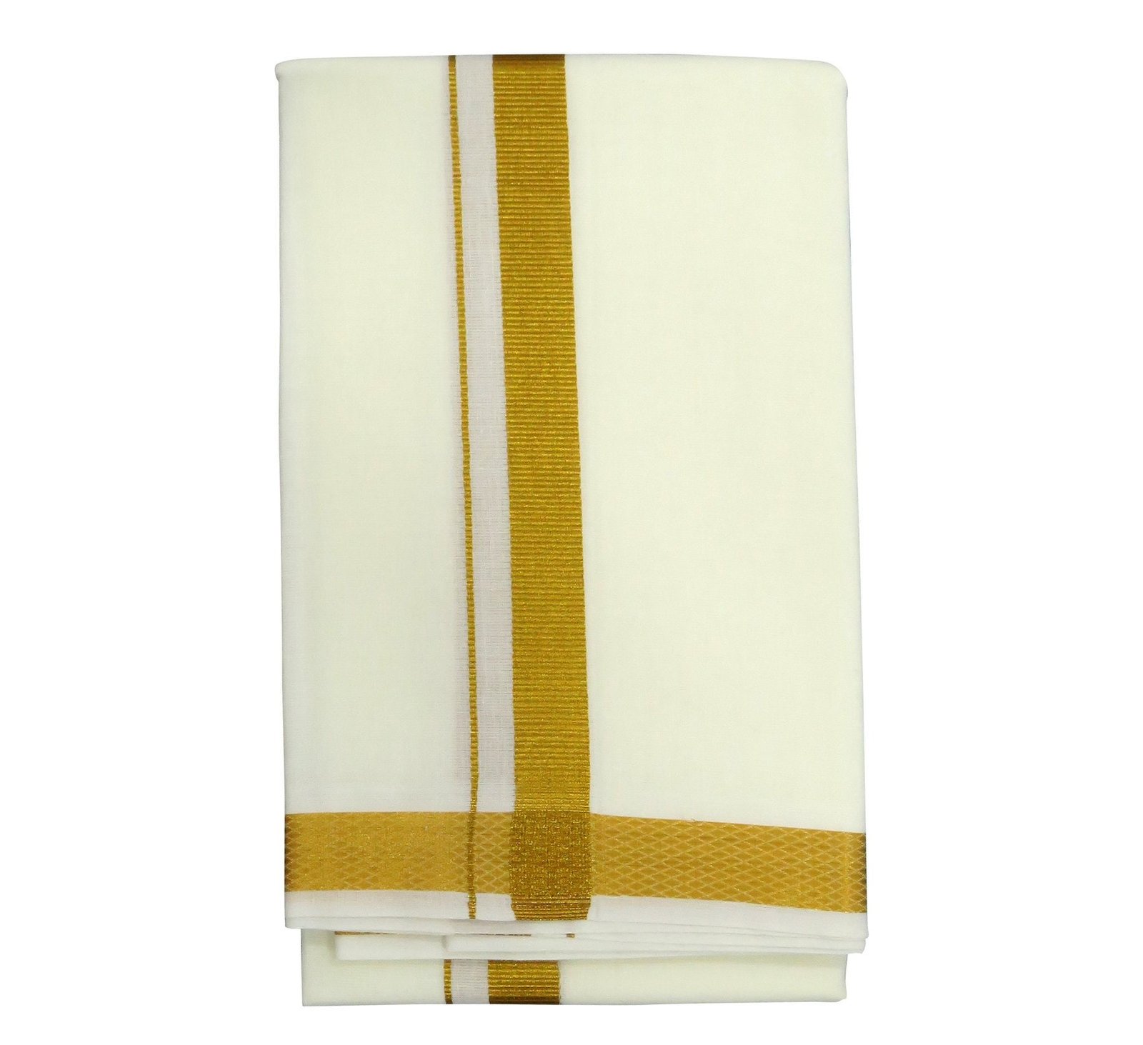 il_fullxfull.3537301243_85u6.jpg Cream Cotton Jari Towel – Traditional Gold Border, 90x175cm - Image 7