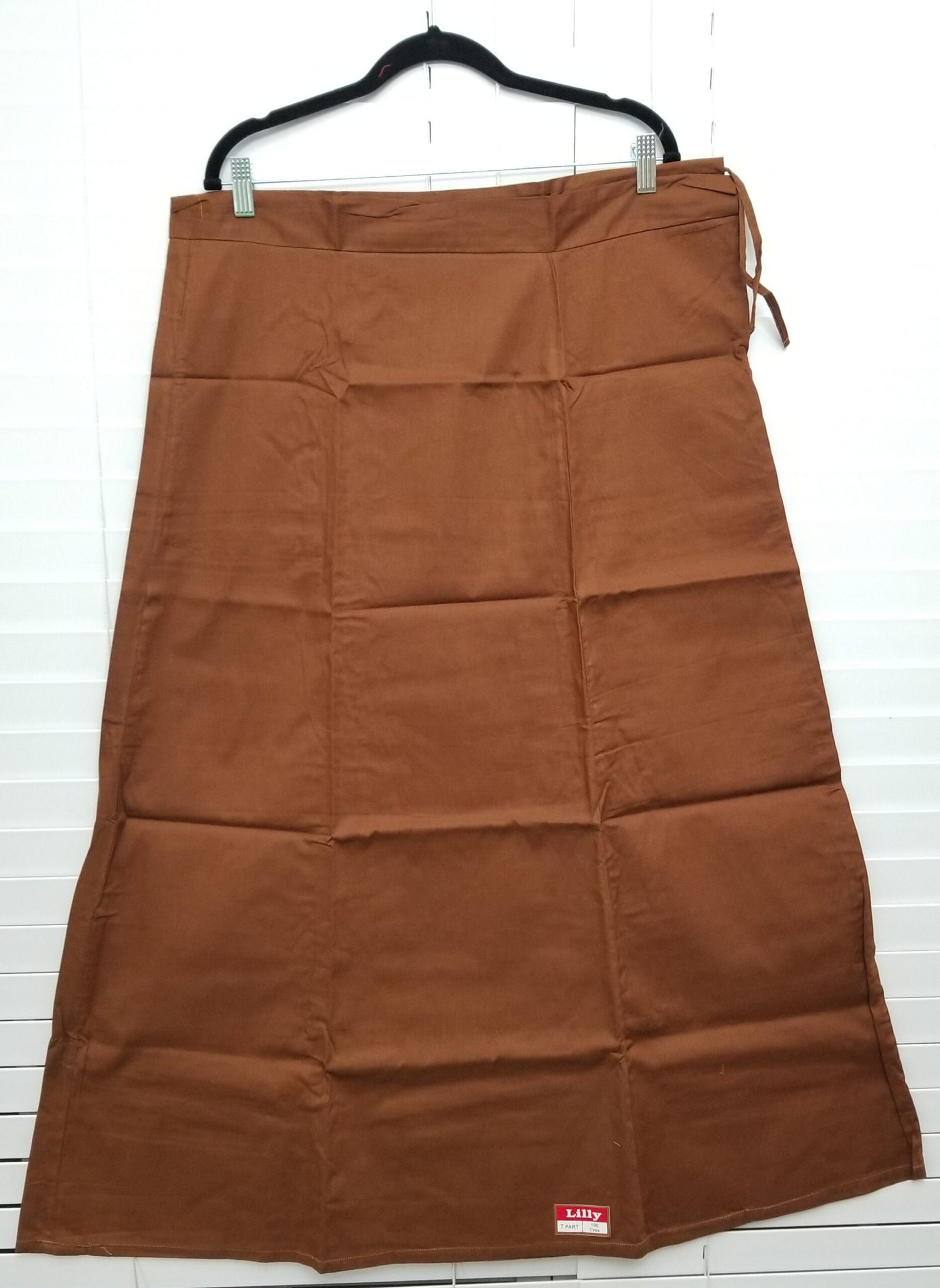 il_fullxfull.5411946370_3vhe.jpg Cotton Saree Petticoat: 7-Part Stitched Inskirt, Free Size - Image 4