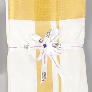 Pure Silk 1" Jari Towel For Men - Brand Items