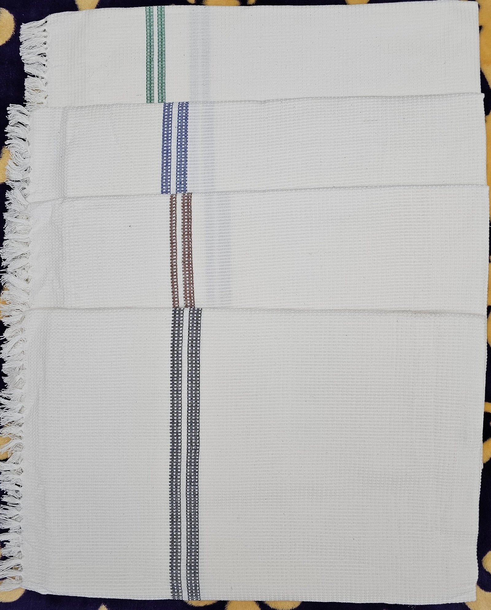 il_fullxfull.6146955365_otaa.jpg Mega Size 36x72 Handloom Indian Cotton Bath Towel, Ultra Absorbent - Image 6